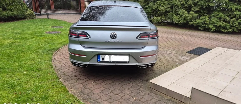 Volkswagen Arteon cena 167000 przebieg: 7000, rok produkcji 2022 z Warszawa małe 154